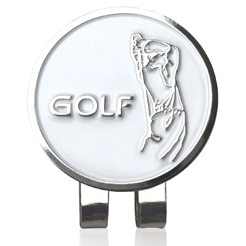 Premium Magnetic Golf Ball Marker & Hat Clip