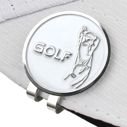 Premium Magnetic Golf Ball Marker & Hat Clip