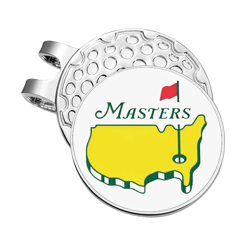 Premium Magnetic Golf Ball Marker & Hat Clip