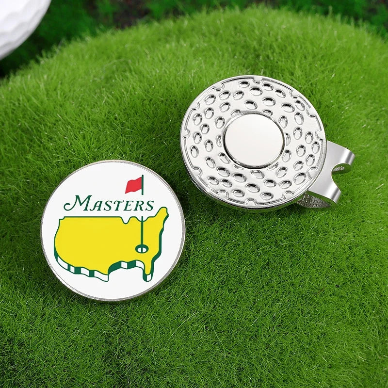 Premium Magnetic Golf Ball Marker & Hat Clip