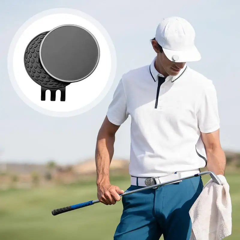 Premium Magnetic Golf Ball Marker & Hat Clip