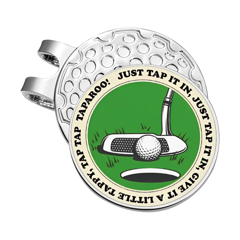Premium Magnetic Golf Ball Marker & Hat Clip
