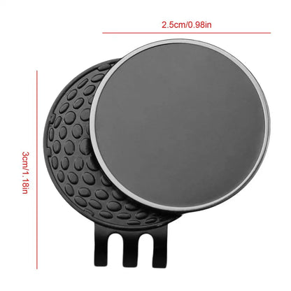 Premium Magnetic Golf Ball Marker & Hat Clip